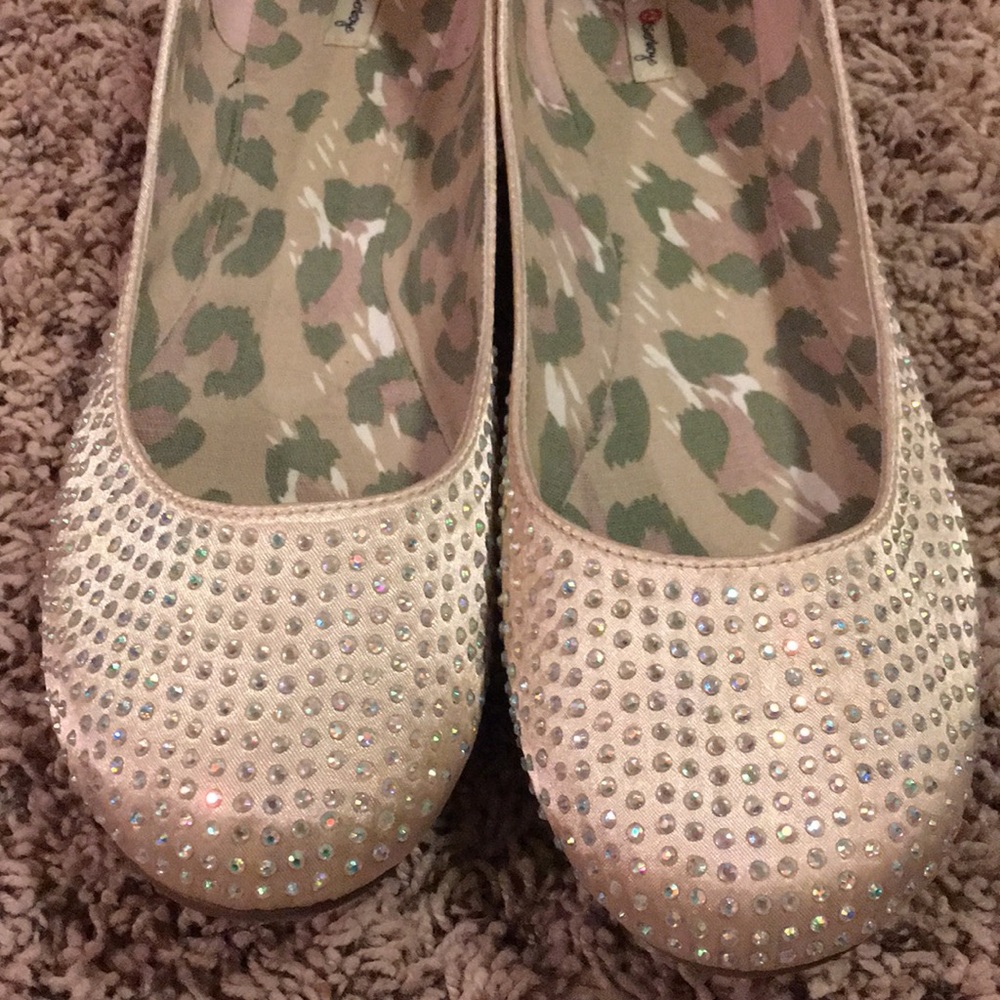 Rhinestone flats